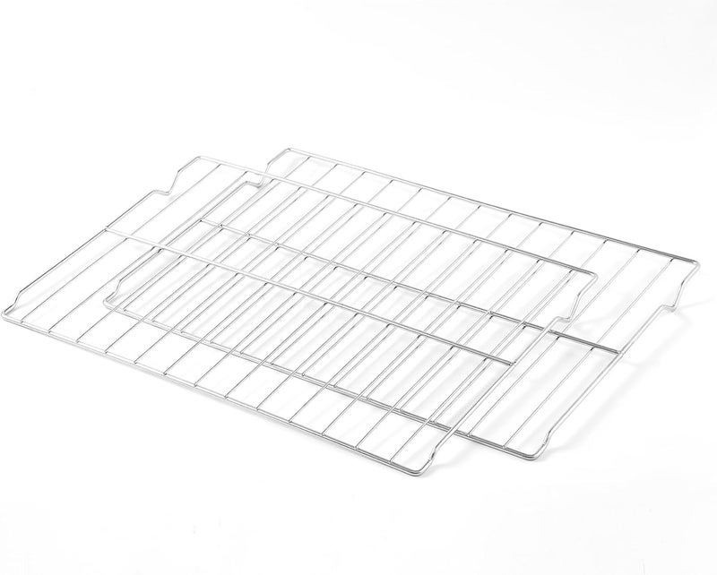 atgestore W10256908 Oven Rack Replacement for Whirlpool Stove Oven Parts Amana Maytag Kenmore Jenn-Air Range Oven Racks 304 Stainless Steel WPW10256908 Oven Wire Rack Baking Rack 24" x 15.7" Not Universal 2 Pcs - Image 1